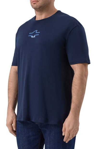 Хлопковая футболка PAUL&SHARK, арт. 25411084, фото 3