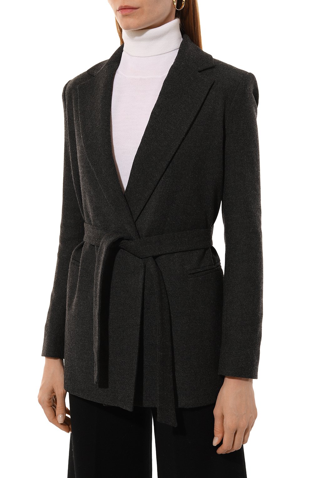 Жакет из вискозы и шерст�и ANTONELLI FIRENZE, арт. H3157M/869C, фото 3