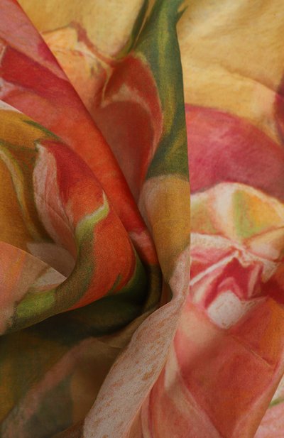 Шелковый платок розы GOURJI, арт. T23ROSE1, фото 4