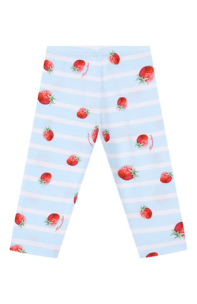 Хлопковые легинсы MONNALISA, арт. 31G414NP, фото 2