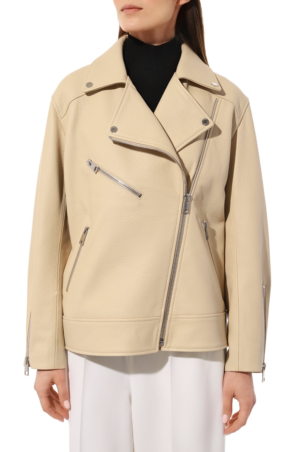 Кожаная куртка MASLOV, арт. SMW99, фото 3