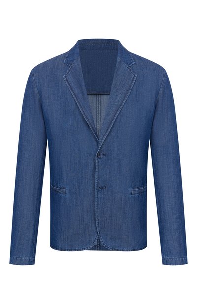 Мужской пиджак изо льна и хлопка INLINUM, арт. JAC0B/WESTERN