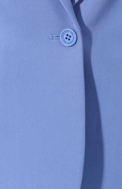 Шерстяной жакет STELLA MCCARTNEY голубого цвета по цене 92800 руб., арт. 532394/SHB55, фото 5 Шерстяной жакет STELLA MCCARTNEY, арт. 532394/SHB55, фото 5