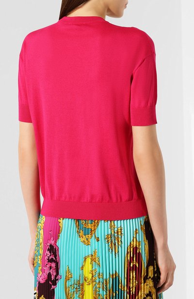 Пуловер из смеси шелка и хлопка VERSACE, арт. A83784/A230373, фото 4