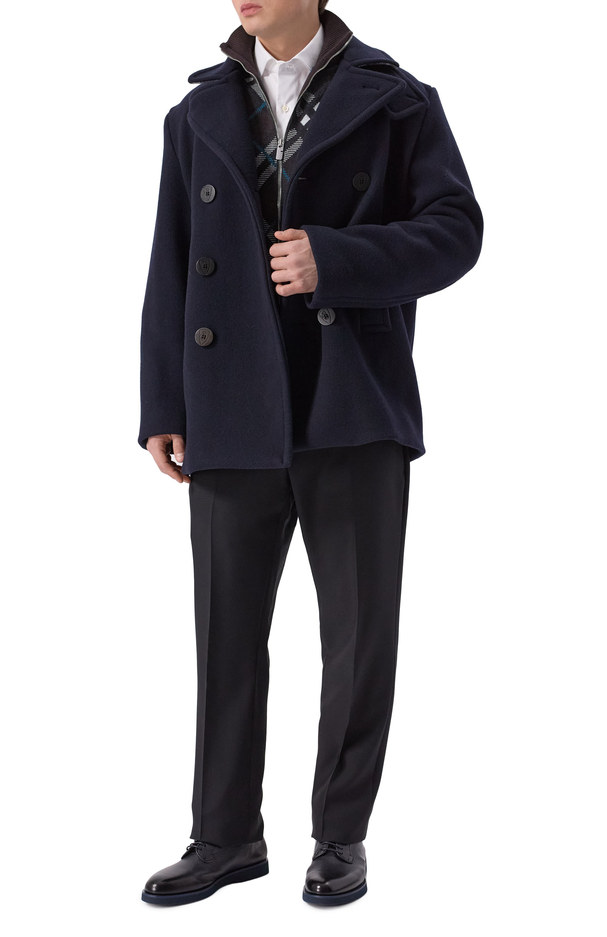 Кожаные дерби DOUCAL'S, арт. DU1330P0TEUZ215B, фото 2