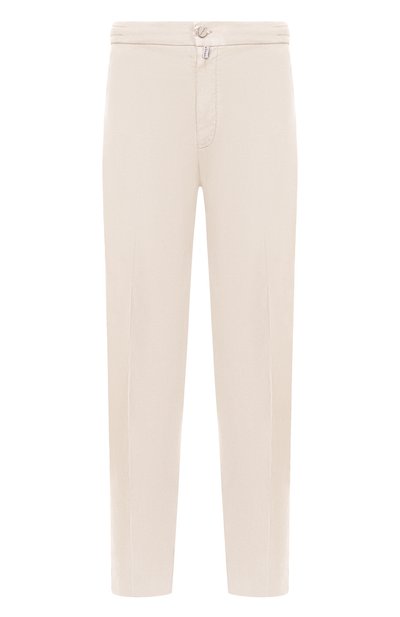 Мужские брюки из хлопка и шелка KITON, арт. UPLACRK0607H