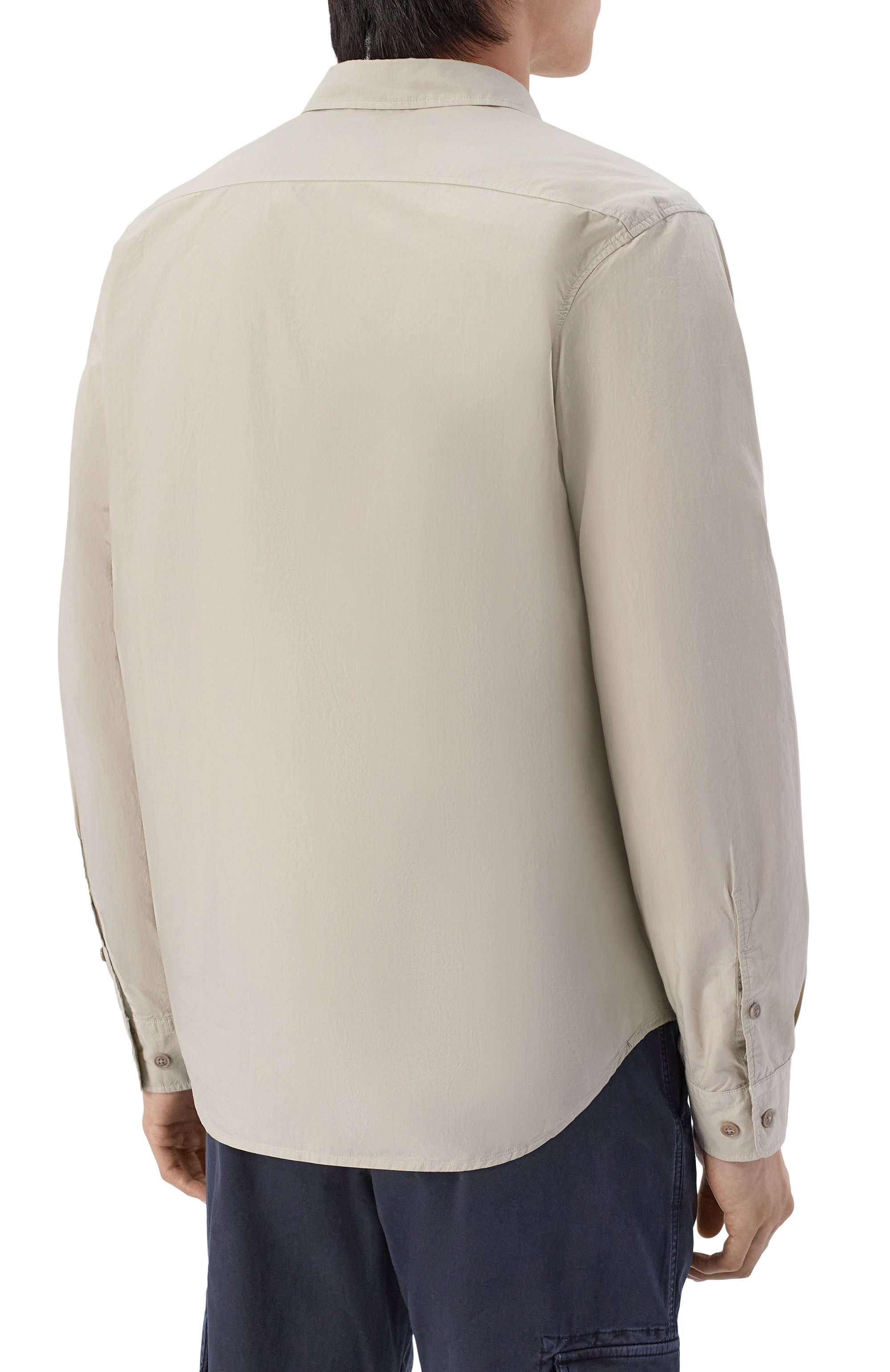 Хлопковая рубашка C.P. COMPANY, арт. 20CMSH229A/005328G, фото 4