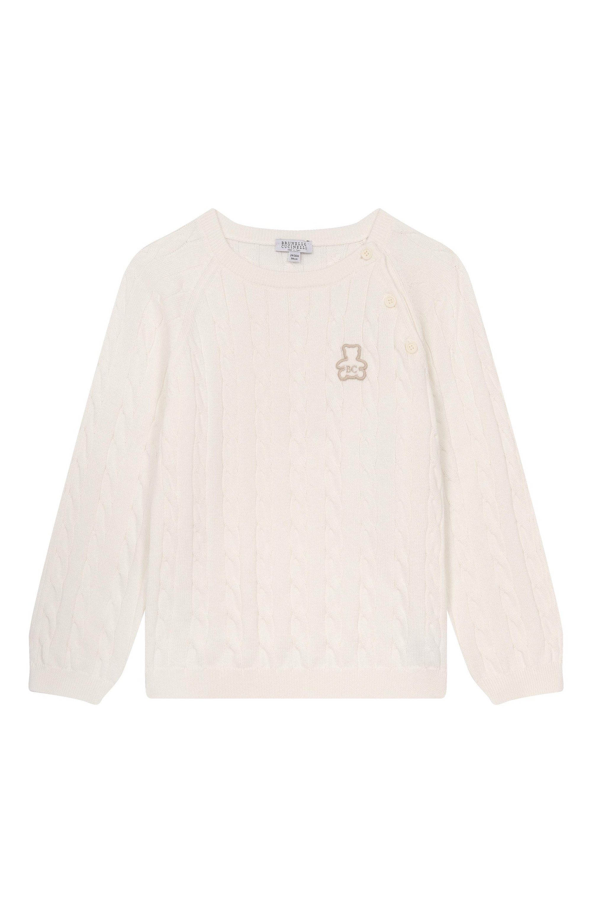 Хлопковый джемпер BRUNELLO CUCINELLI, арт. B29M0800R, фото 1