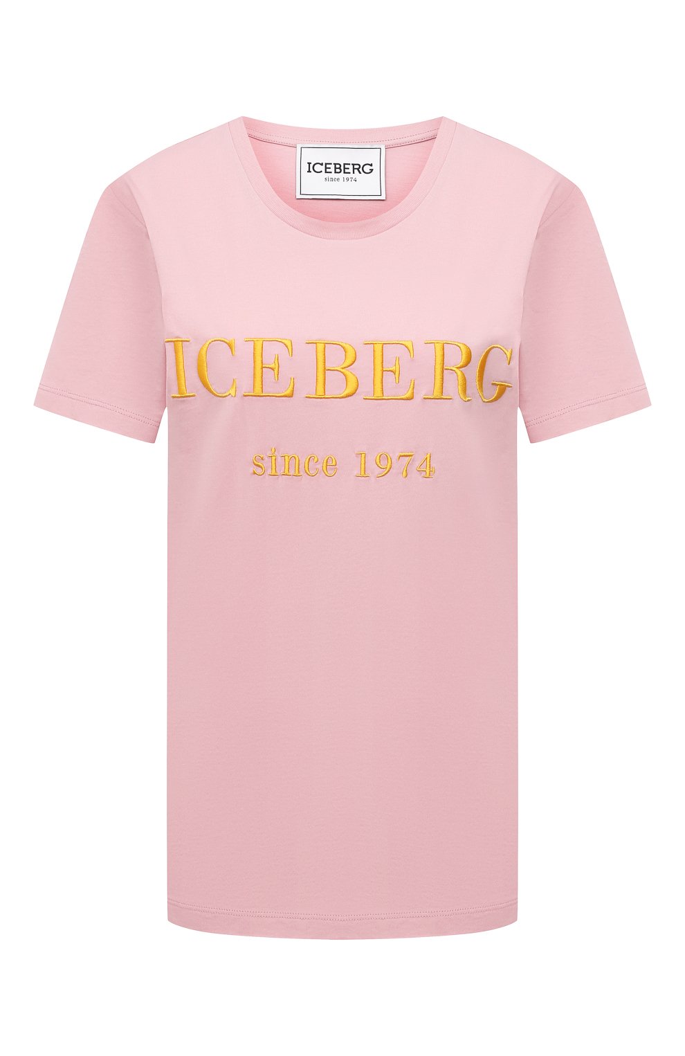 Хлопковая футболка ICEBERG, арт. 21E I2P0/F09A/6301, фото 1