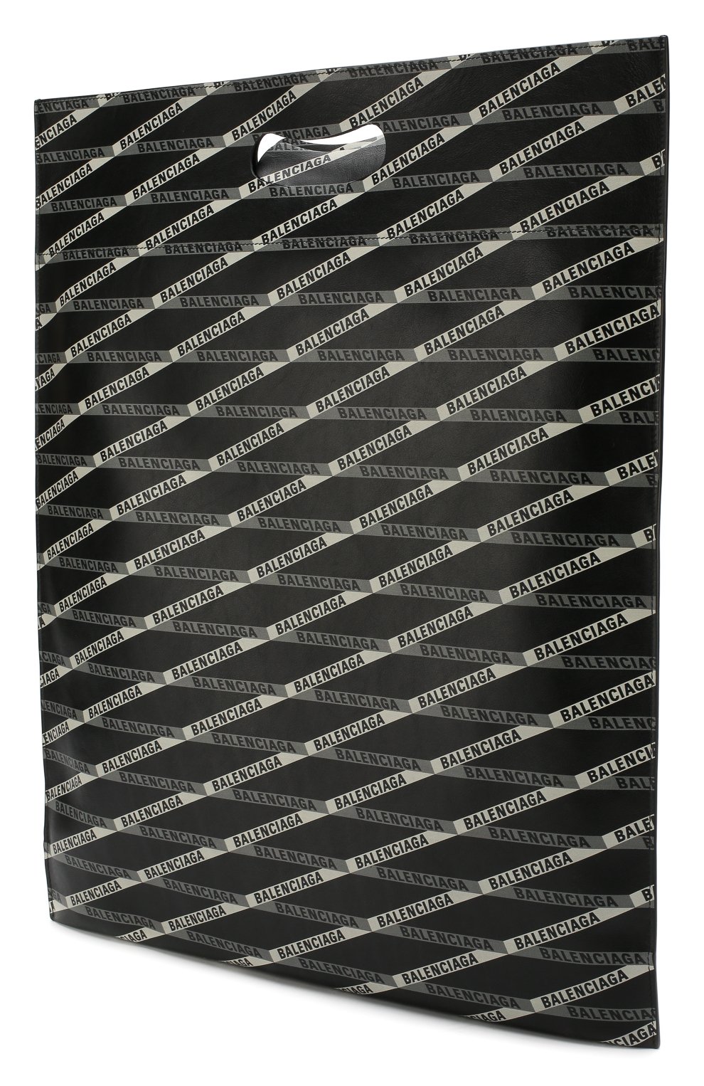 Кожаная сумка-шопер с принтом BALENCIAGA, арт. 541906/0XT2N, фото 3