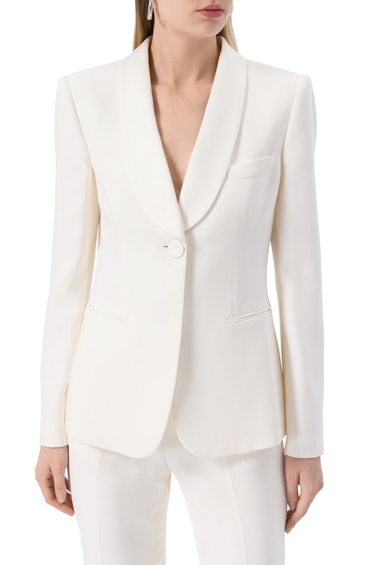 Шелковый костюм Giorgio Armani 8CHAT002/T00EV Белый  8CHAT002/T00EV Фото 2