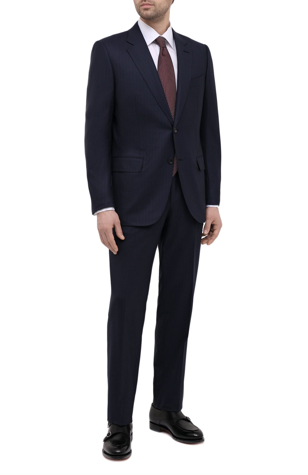 Хлопковая сорочка ETON белого цвета по цене 21550 руб., арт. 3000 70518, фото 2 Хлопковая сорочка ETON, арт. 3000 70518, фото 2