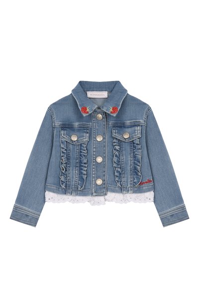 Джинсовая куртка MONNALISA, арт. 39G104RU