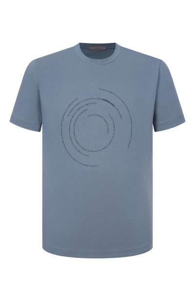 Мужская хлопковая футболка CORNELIANI, арт. 27G588/2725036