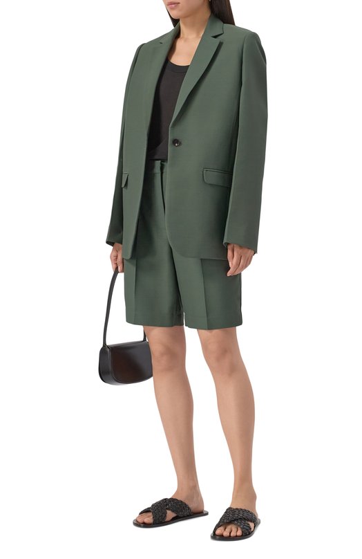 Кожаные шлепанцы Party Saint Laurent 825293/0MU00 Чёрный  825293/0MU00 Фото 2