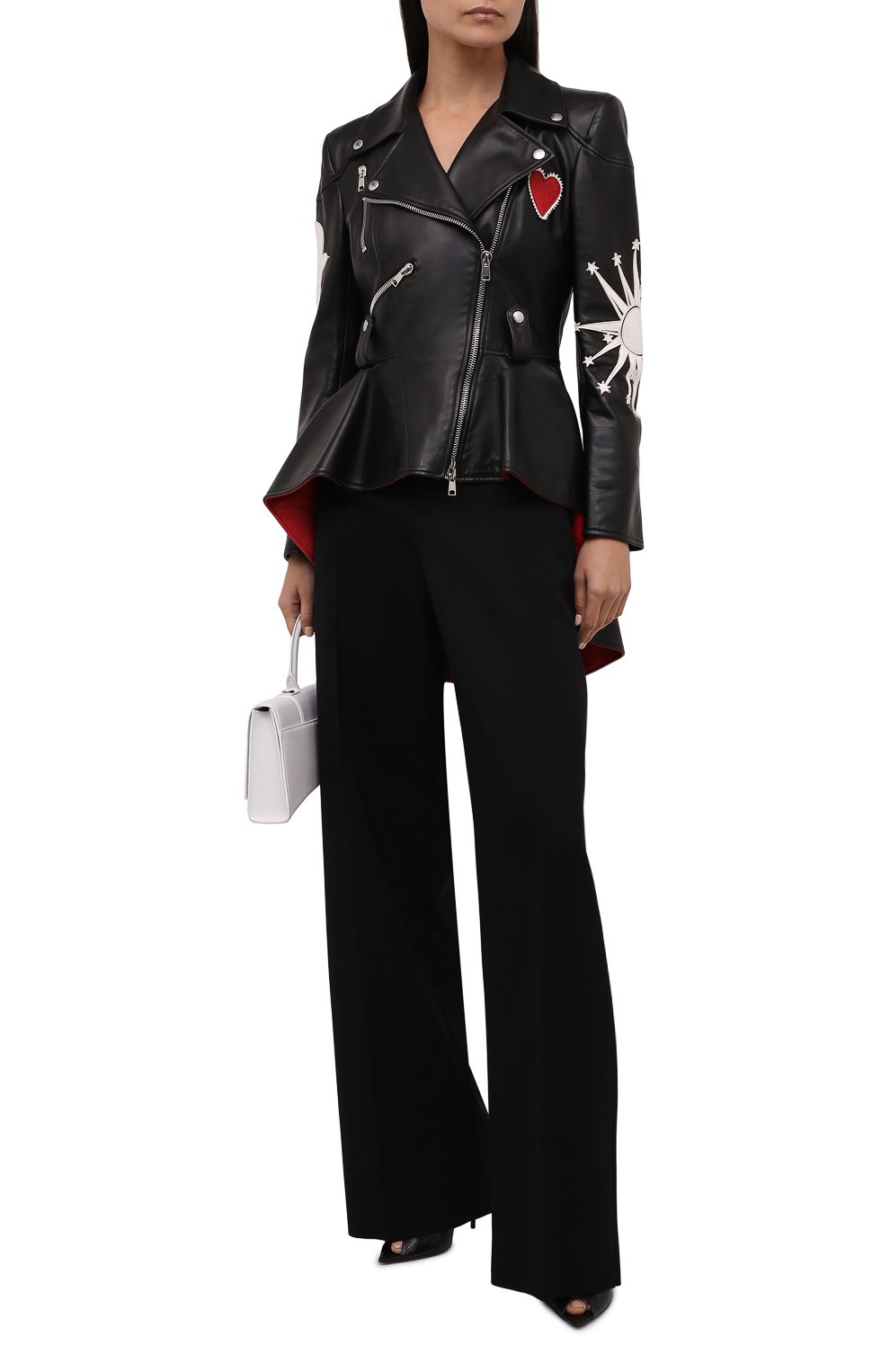 Кожаная куртка ALEXANDER MCQUEEN, арт. 668440/Q5AGH, фото 2