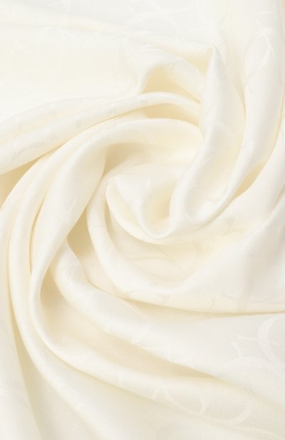 Палантин из шелка и шерсти ELIE SAAB кремового цвета по цене 53200 руб., арт. SE7018J5971, фото 3 Палантин из шелка и шерсти ELIE SAAB, арт. SE7018J5971, фото 3