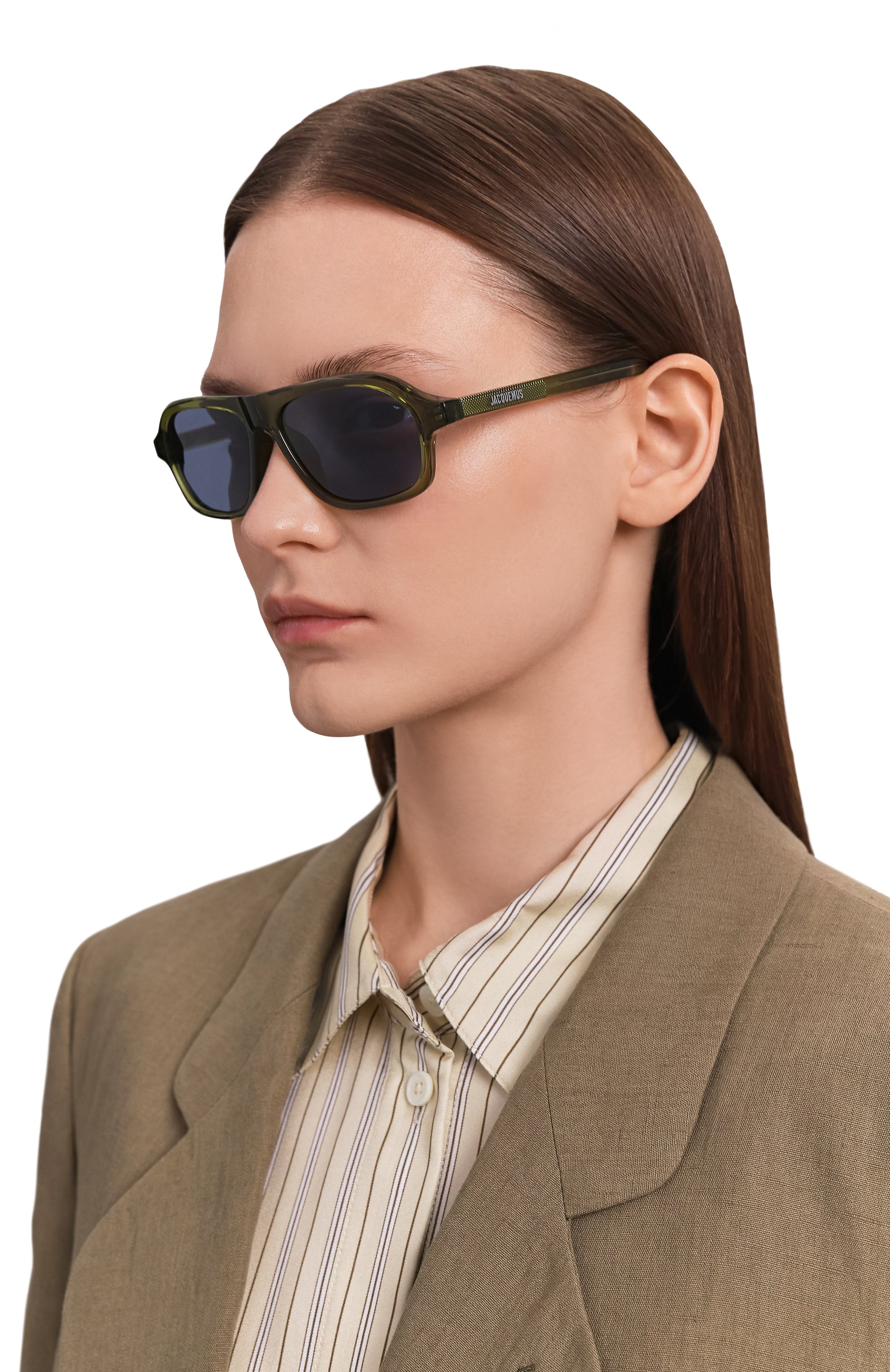 Солнцезащитные очки jacquemus x linda farrow JACQUEMUS, арт. JAC127C7SUN, фото 2