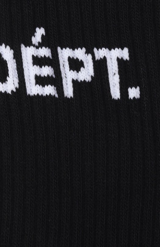 Хлопковые носки Gallery Dept. DS-90145 Чёрный  DS-90145 Фото 2