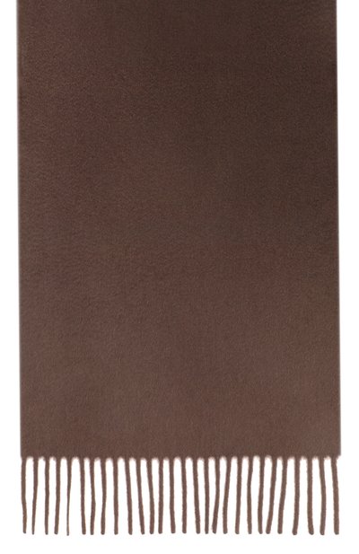 Кашемировый шарф MVST коричневого цвета по цене 53900 руб., арт. S4/36X180/5447-SMUU, фото 4 Кашемировый шарф MVST, арт. S4/36X180/5447-SMUU, фото 4