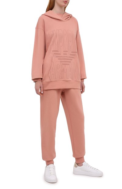 Хлопковое худи EMPORIO ARMANI, арт. 164396/0A265, фото 2