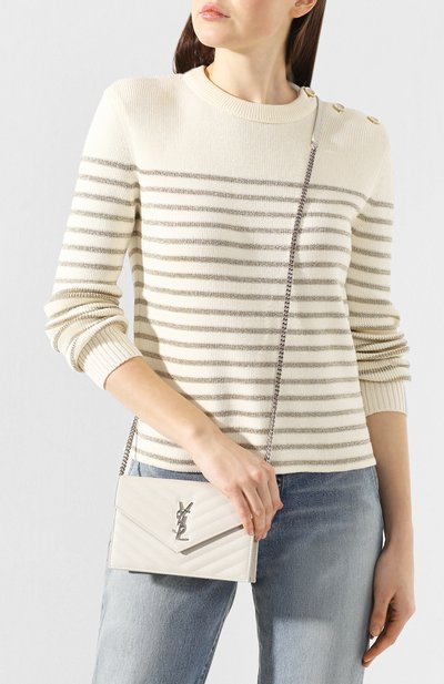 Сумка monogram envelope mini SAINT LAURENT, арт. 393953/B0W02, фото 2