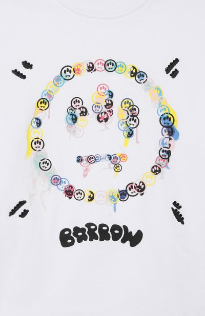 Хлопковая футболка BARROW, арт. S6BKJGTH143, фото 3