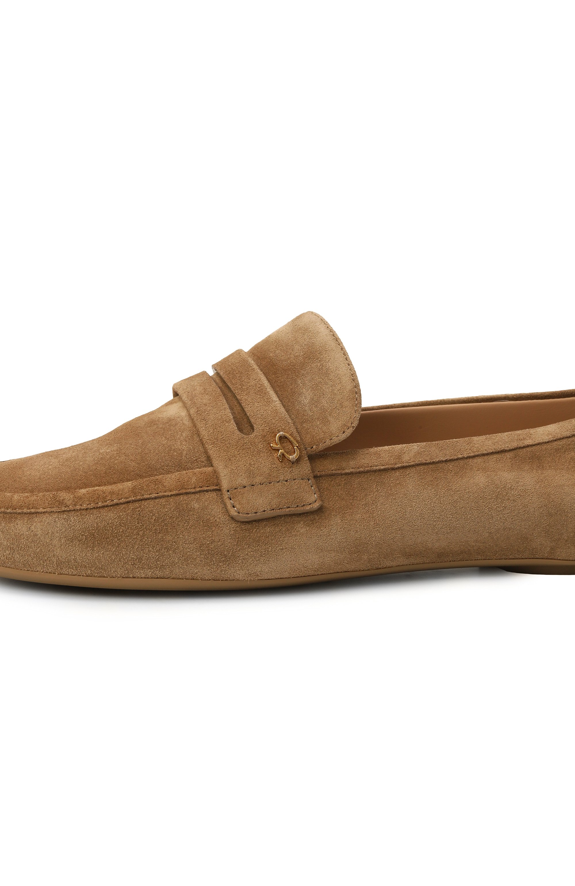 Замшевые мокасины giorgia GIANVITO ROSSI бежевого цвета по цене 87600 руб., арт. G25314.05G0M.VLUCAML, фото 6 Замшевые мокасины giorgia GIANVITO ROSSI, арт. G25314.05G0M.VLUCAML, фото 6