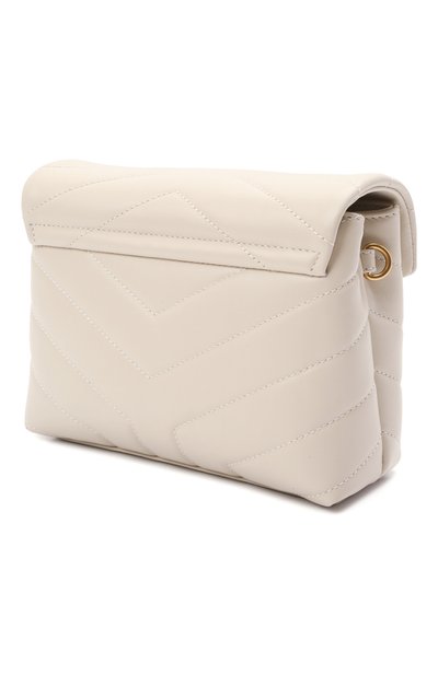 Сумка loulou toy SAINT LAURENT молочного цвета по цене 216000 руб., арт. 678401/DV707, фото 3 Сумка loulou toy SAINT LAURENT, арт. 678401/DV707, фото 3