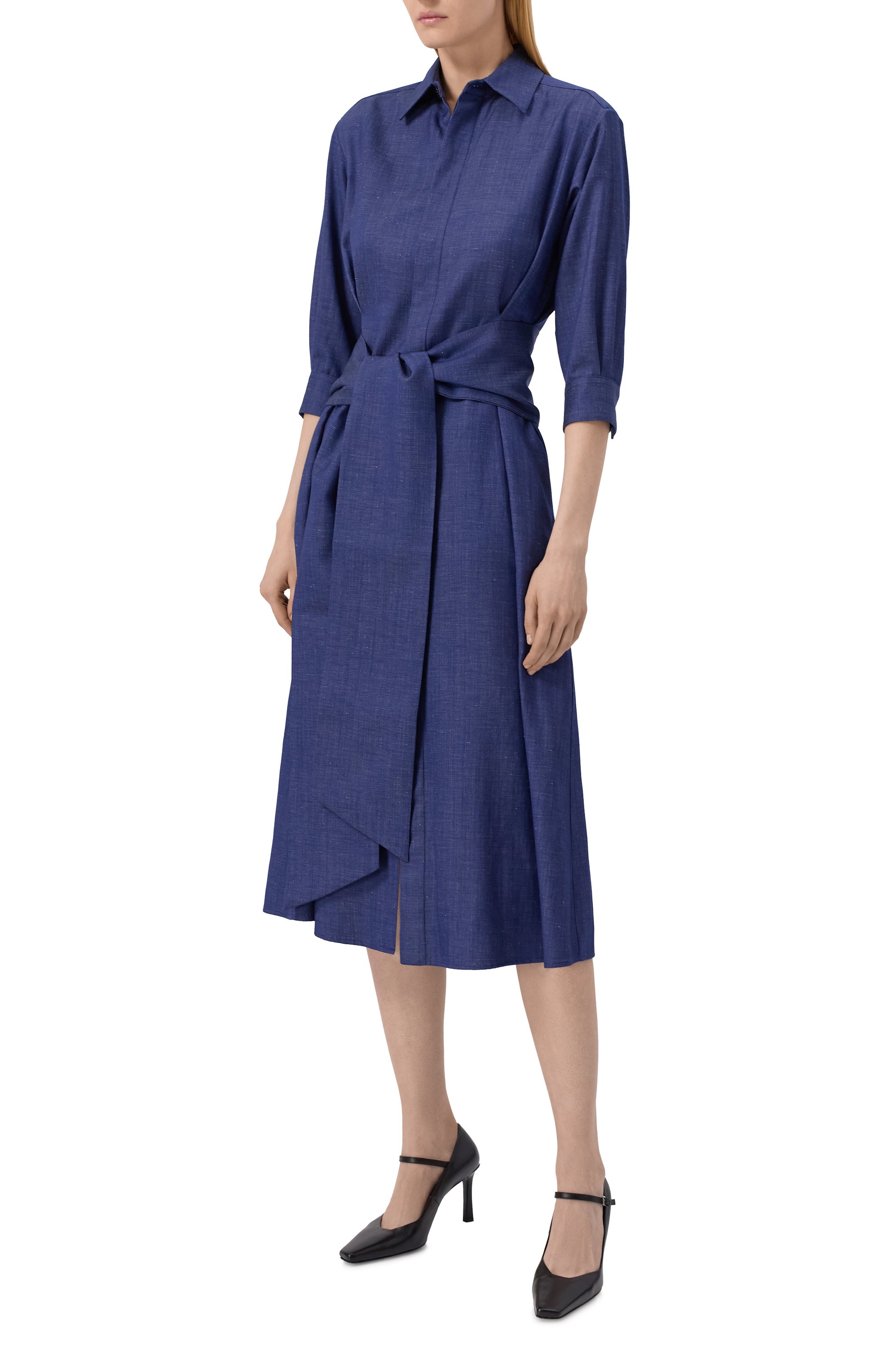 Платье из шерсти и льна COLOMBO, арт. AB00359/77184-U, фото 3