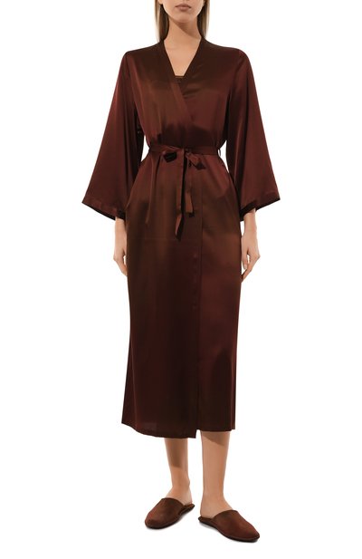 Шелковый халат MARJOLAINE, арт. 3TRA2210, фото 3