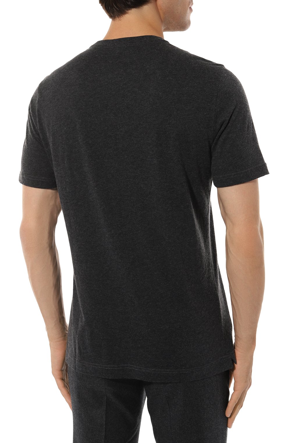 Футболка из хлопка и кашемира CAPOBIANCO, арт. 15M660.WS00./58-60, фото 4