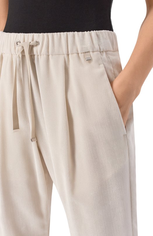 Вельветовые брюки Herno PT00049DR/12728 Бежевый  PT00049DR/12728 Фото 5