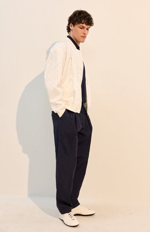 Кожаные кеды Shift Gucci 857018/AAFUH Белый  857018/AAFUH Фото 6