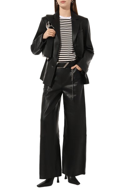 Кожаные брюки LOULOU DE SAISON, арт. FIGARI, фото 2