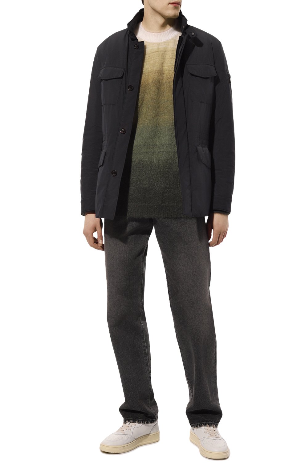 Куртка leonardo-stp MOORER темно-синего цвета по цене 184500 руб., арт. MOUGI100225 TEPA023 LEONARDO-STP, фото 2 Куртка leonardo-stp MOORER, арт. MOUGI100225 TEPA023 LEONARDO-STP, фото 2