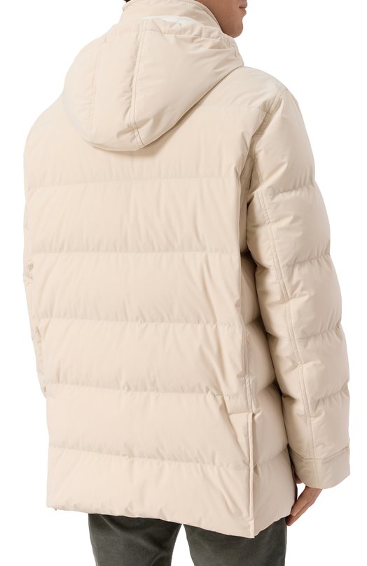 Пуховик Brunello Cucinelli MM4911823 Бежевый  MM4911823 Фото 4