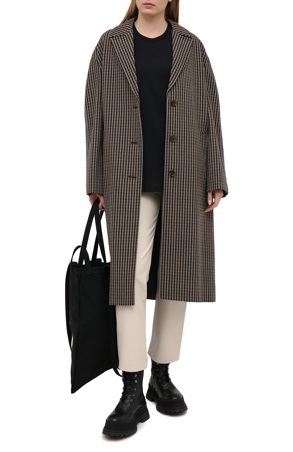 Хлопковая футболка ACNE STUDIOS, арт. CL0085/W, фото 2