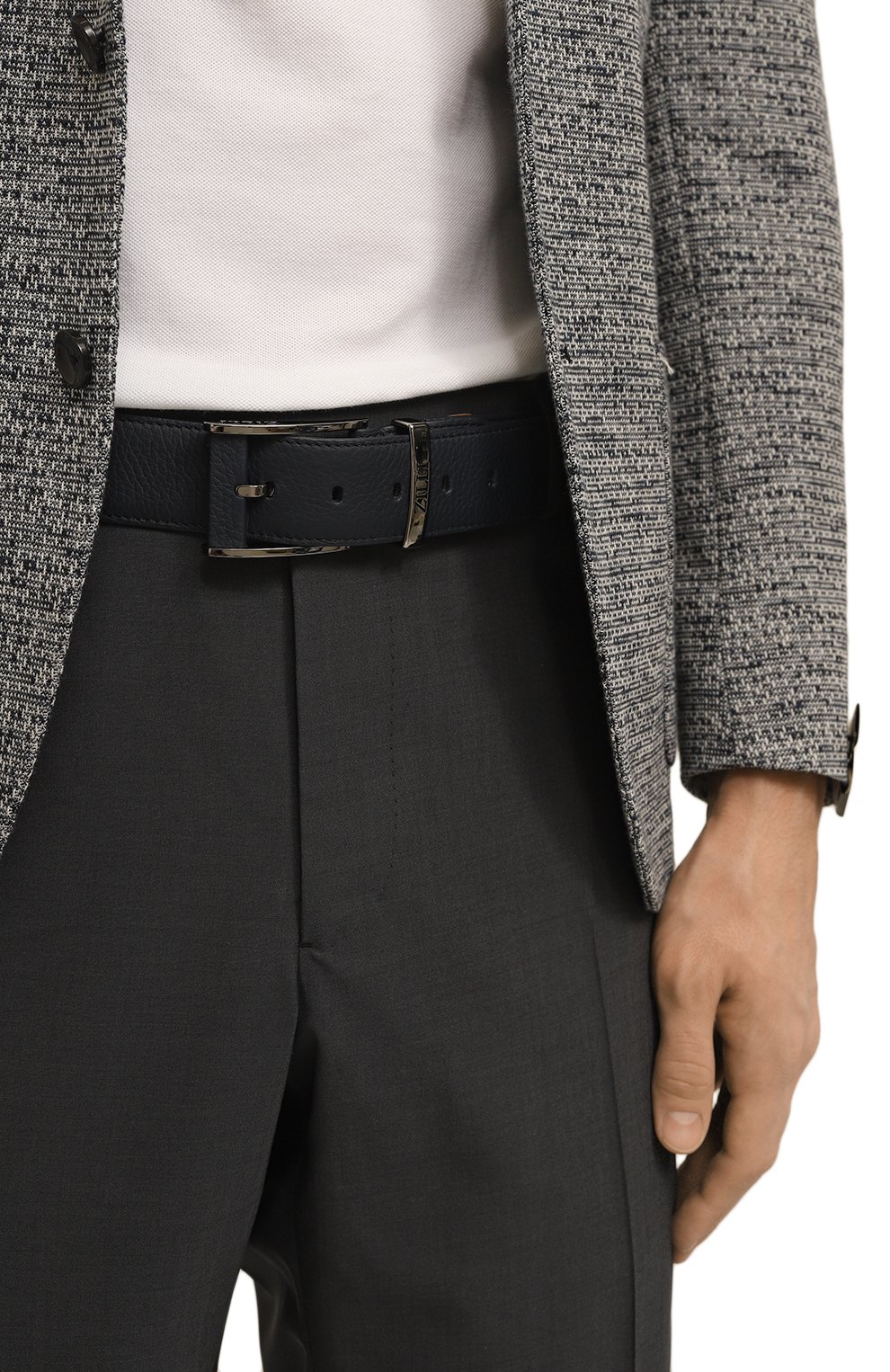 Кожаный ремень ZILLI, арт. MJL-CLASE-01947/0076, фото 2