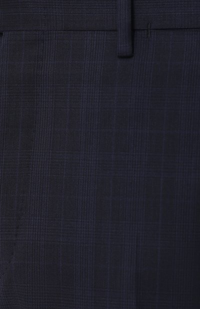 Шерстяные брюки в клетку прямого кроя BRIONI, арт. RPL6/06AAM/TIGULLI0, фото 5