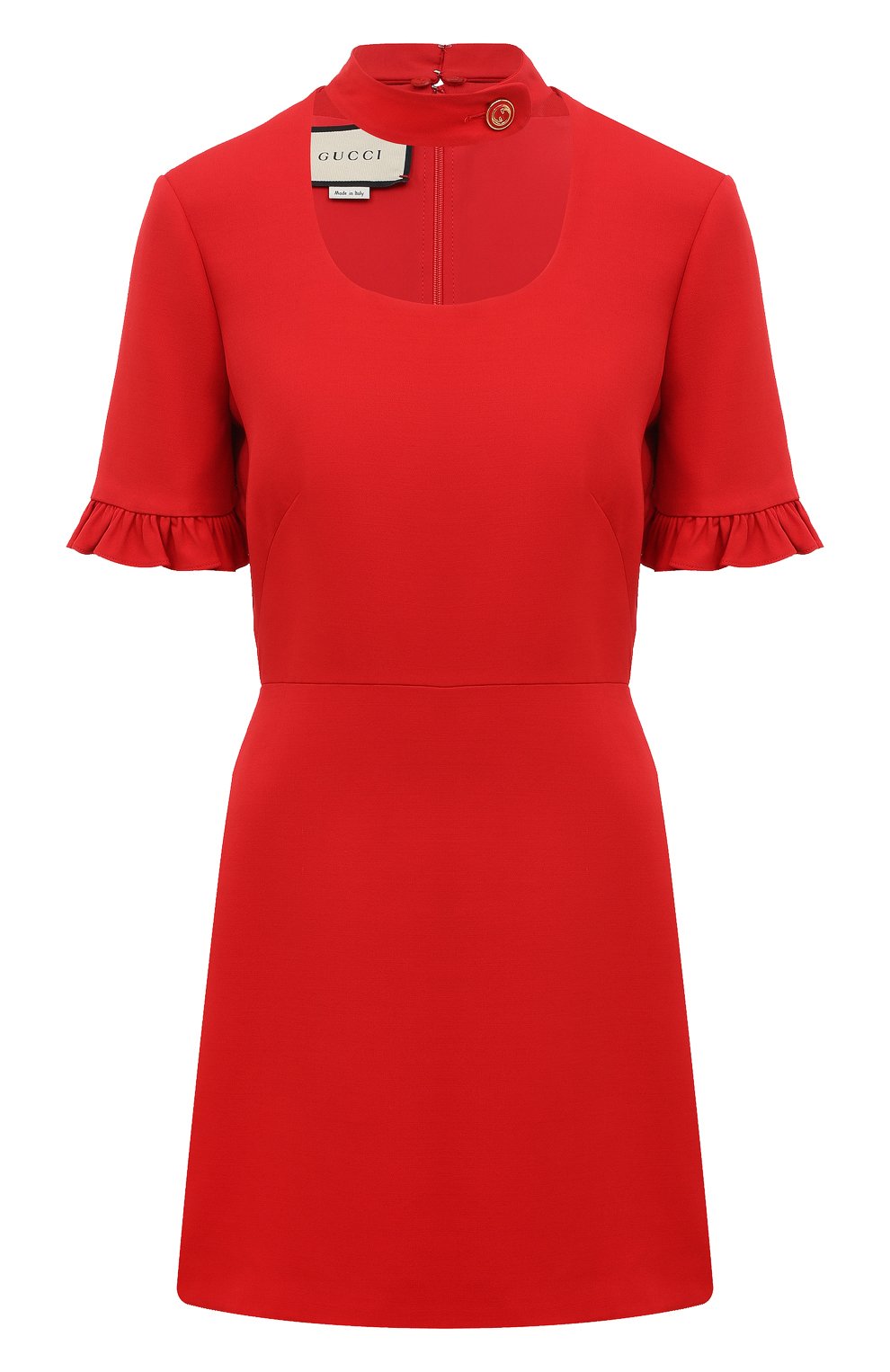 Платье из шелка и шерсти GUCCI, арт. 631481 ZAD88, фото 1