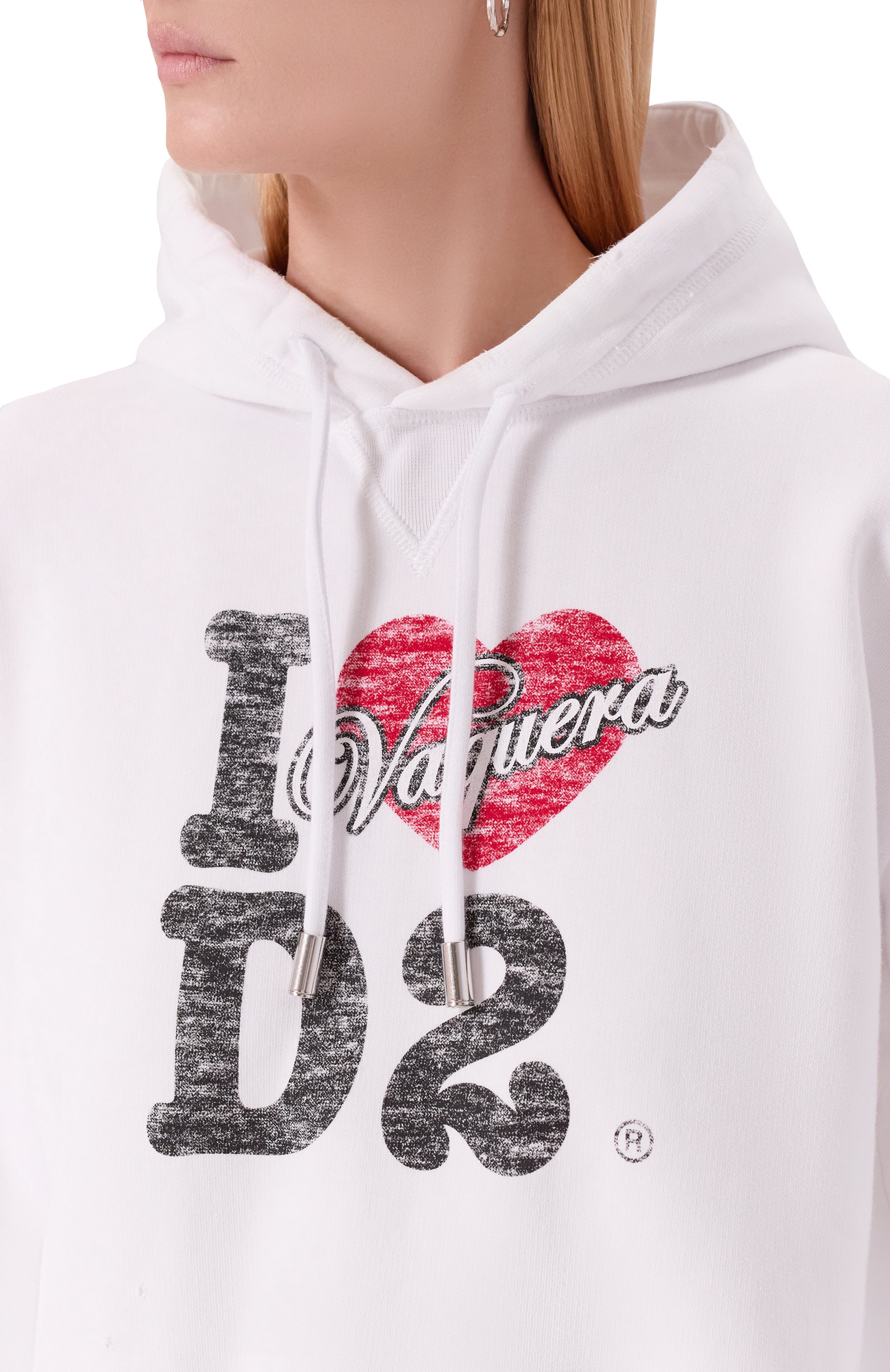 Хлопковое худи dsquared2 x vaquera DSQUARED2, арт. S72GU0504/S25516, фото 5