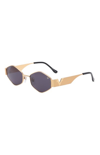 Женские солнцезащитные очки VINTAGE FRAMES, арт. CYPHER 2 24KT YELL0W G0LD/BLACK