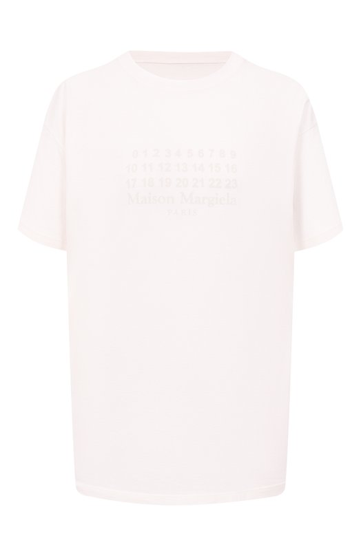 Хлопковая футболка Maison Margiela S29GC0307/S24575 Белый S29GC0307/S24575