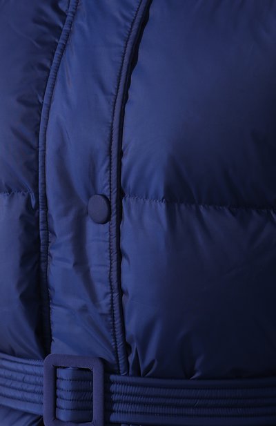 Однотонный стеганый пуховик с поясом и капюшоном IENKI IENKI, арт. KILLER J, фото 5