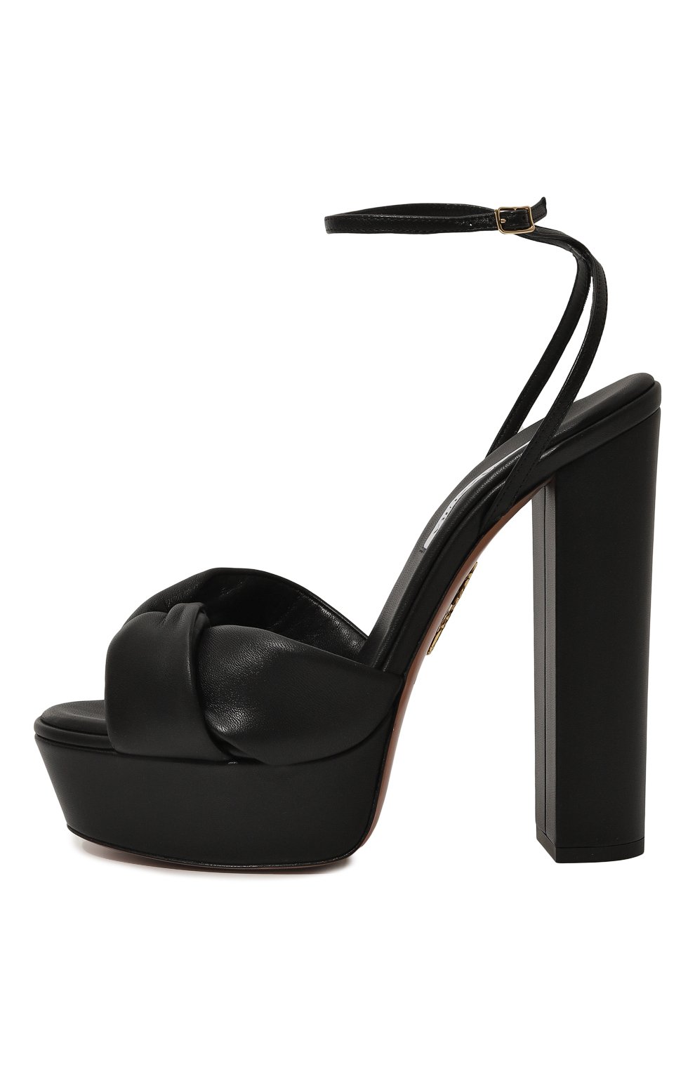 Кожаные босоножки olie plateau 140 AQUAZZURA, арт. 0LEHIGB0/NAP, фото 4