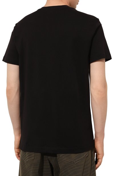 Хлопковая футболка VERSACE JEANS COUTURE, арт. 76GAHT02/CJ00T, фото 4