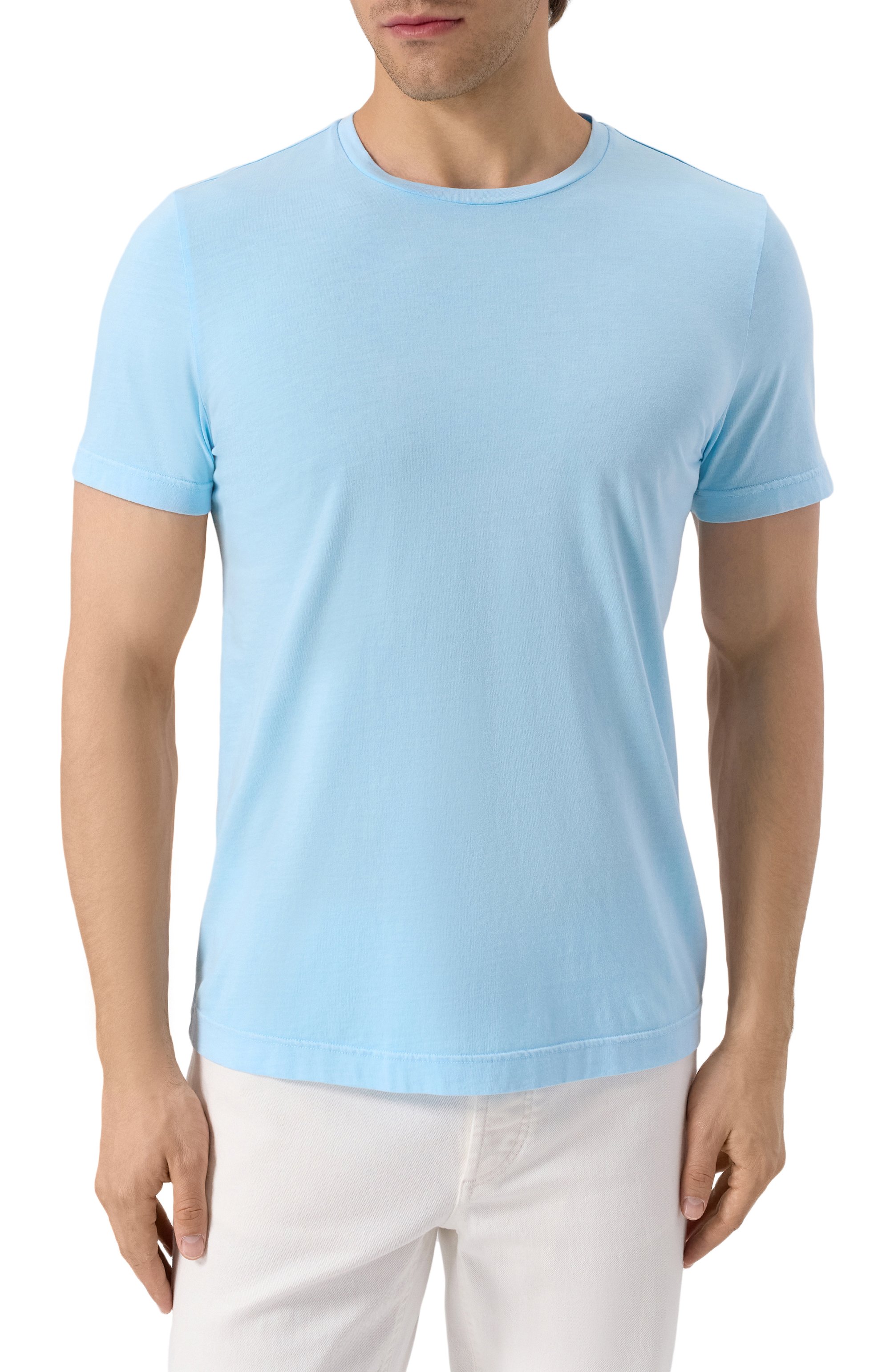 Хлопковая футболка MOORER, арт. MIKE/SI0, фото 3