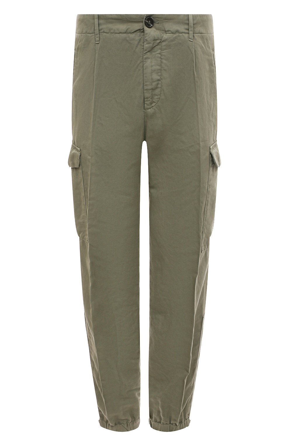 Джоггеры изо льна и хлопка BRUNELLO CUCINELLI, арт. M291DH0640, фото 1