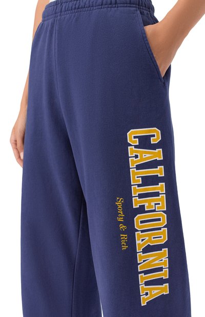 Хлопковые джоггеры SPORTY AND RICH, арт. PA036508501BL32, фото 5